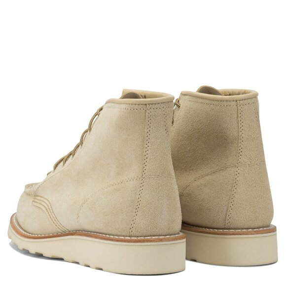 Red Wing Shoes 6'' Moc Toe 3328 Cream Abilen Lace-Up Ankle Boots US 6.5 Women - Picture 4 of 5